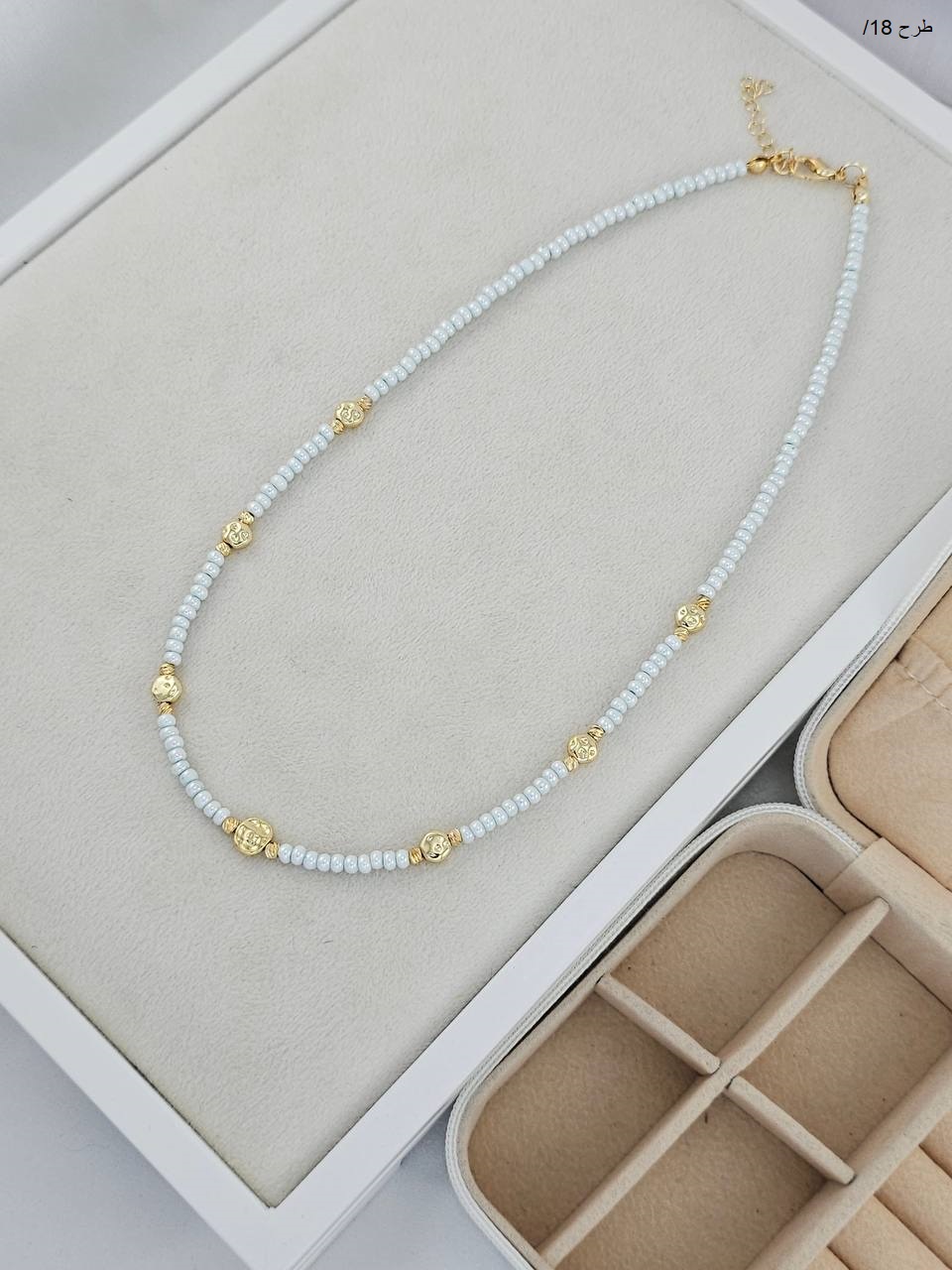 گردنبند فیمو تک رج